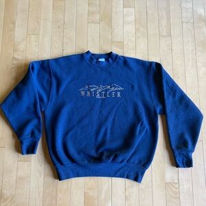 Vintage Whistler crewneck